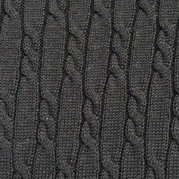 Tasso Elba black 100% cotton Sweater - Picture 7 of 10